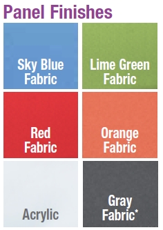 Desk Privacy Divider Colors